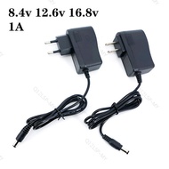 8.4V 12.6V 16.8V 1A AC/DC Adapter 5.5x2.5mm EU US Plug Power Supply for Drill Driver Screwdriver Bat
