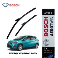 A769S Bosch Perodua Myvi 2018 M800 Aerotwins Wiper Blade 22"+16" (1set)