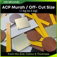 Lembaran ACP Campuran Potongan Longgar – Jual Ikut Kilogram / ACP Sheet Mix Colour and Loose Cut / 铝