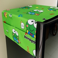 Aesthetic character refrigerator cover, refrigerator cover, protective cover, refrigerator cover, 1 
