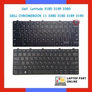 Dell  Latitude 3180 3189 3380  / DELL CHROMEBOOK 11 3380 3180 3189 3190 Laptop Keyboard