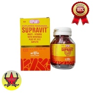 supravit 1 botol isi 60 pil plus multivitamin plus mineral dan b12 obat ayam