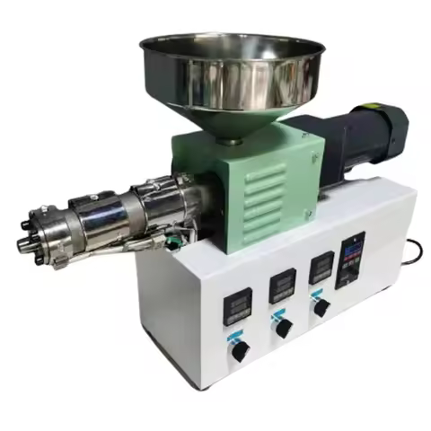 Small SJ25 Extruder Injection Molding Machine Desktop Plastic Extruder Machine Polymer Mater Filamen