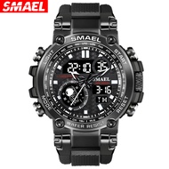 SMAEL Smart 8093 New Alloy Electronic Watch for Men Outdoor Cool Multi functional Waterproof Sports 