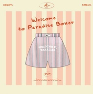 KIM&CO. ORIGINAL SOL SUNLIT กางเกงบ็อกเซอร์ "WELCOME TO PARADISE BOXER" (KCSOL004) ผ้าเบา โปร่งสบาย 
