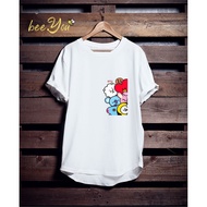 BTS TSHIRT HIDING/ BTS T-SHIRT KPOP COLLECTION BTS21/ TSHIRT BTS UNISEX T-SHIRT