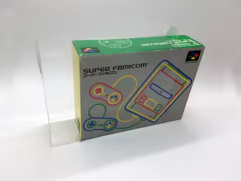 1 Box Protector For Super Famicom SFC Only Japan Clear Display Case Collect Box