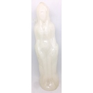 WHITE FEMALE CANDLE 7"H (Wicca/Candle Magick)