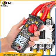 【Chinatera】มิเตอร์แคลมป์ดิจิตอล DC/AC 600A แอมป์มัลติมิเตอร์ 4000 นับหน้าจอ LCD พร้อมแบ็คไลท์มืออาชี