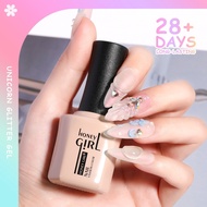 Pearlescent Nail Polish glue Brightens long lasting gel Nail Polish 15g