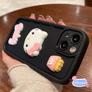 3D Hello Kitty Silicone Case For Huawei P60 P50 P50E P40 P30 P20 Pro Lite Plus Nova 7i 6 SE 5T 5G 4G Cute Hellokitty Phone Case 3D Sanrio Hello Kitty Shockproof Cover