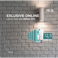FELIX PREMIUM LED 12.5W White 4Pcs Super Bright 90% Economical Light Bulb Equivalent to 153W 3 Year 