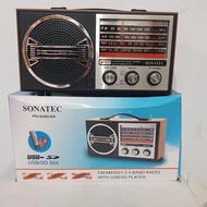 Classic RADIO SONATEC 8288 USB FLASHDISK AM FM RADIO RODJA