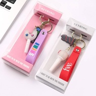 2023 Kpop Newjean IVE Lightstick Keychain Kawaii New Jeans Hang On Bag Accessories Light Stick Keych