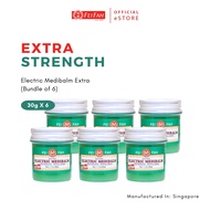 Fei Fah Electric Medibalm Extra 30g x 6 Relieves Aches &amp; Pain