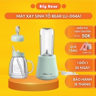 Máy Xay Sinh Tố Cầm Tay Bear Xay Hoa Quả Công Suất Lớn Xay Được Đá Chất Liệu An Toàn LLJ-D04A1 Chính