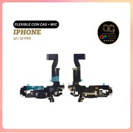 FLEXIBLE CON CAS + MIC IP 12 / 12 PRO Original Charger Connector