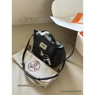 Classic H Home First Layer Cowhide 2424 Portable Shoulder Messenger Bag