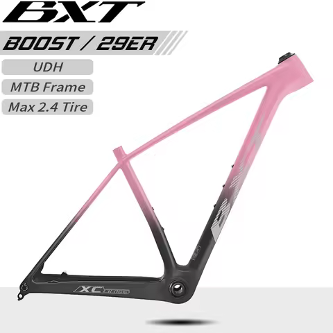BXT 29er Carbon MTB Frame Boost 148 UDH hanger Thru Axle Mountain Bike Frame Hardtail Frame