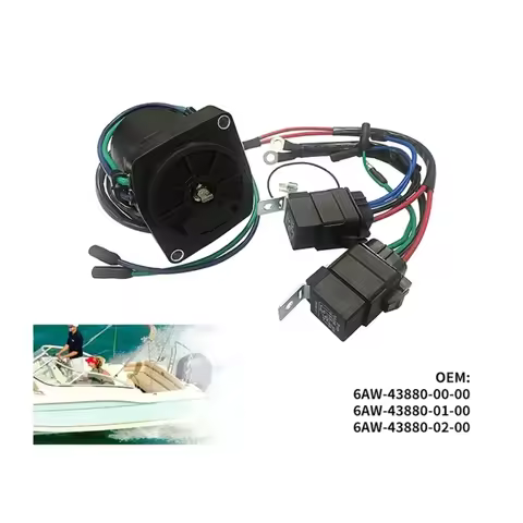 Tilt Trim Motor 6AW-43880 Boat Engine for Yamaha Outboard Motor F300 F350 FL350 LF300 LF350 6AW-4388