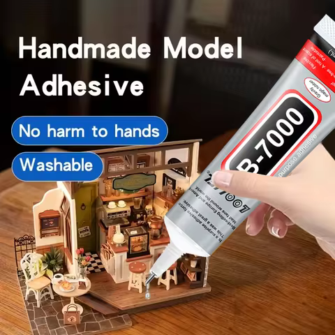 B7000 glue transparent with precise tip, rhinestone nail glue, craft glue, super glue, shoe glue, cl