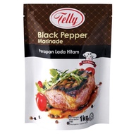 Telly Black Pepper Marinade Perapan Lada Hitam 1kg