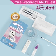 Hot Spream Test Kit for Men ACCUFAST Male Pregnancy Ability test Accuracy 99% Sperm Count Test