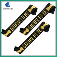 3 Pcs Sash Groom Bachelor Party Accessories Etiquette Belt Bridal Bachelorette  caisheng