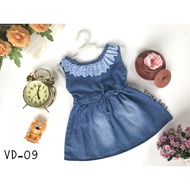 Baby Clothes Jeans Denim Dress Levis Children Lace 18-36 Months