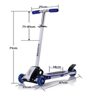 Scooter / Otoped / Scooter / Scooter / Children's Scooter 4 Wheels HM