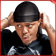 Tail Silk Turban Headwraps Women Durag Satin Durags Lined Turbans for hainesi