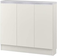 Iwatsuki (IWATSUKI) Storage Shelf with Door to Order Made in 1cm Units Within Width 45-120cm White W