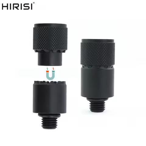 Hirisi 4pcs Carp Fishing Quick Change Connector Carp Fishing Adaptor Aluminium For Fishing Alarms Ro