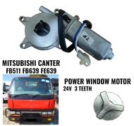 Mitsubishi Canter FB511 FB639 FE639 24V Power Window Motor 3 Gear Pintu Cermin Tingkap Moto