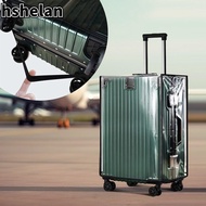 HSHELAN Luggage Protector Cover - Transparent & Waterproof Fit 18-30 Inches | Wear-Resistant PVC
