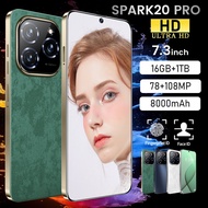 2025 Hot Spark20 Pro24cm Mobile Phone 16G+1T Android Smartphone Ready stock⭐⭐1219  1.5  3