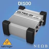 BEHRINGER DI100 Professional Battery/Phantom Powered DI-Box