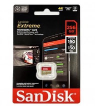SanDisk - 256GB Extreme UHS-I micro SDXC 記憶卡 190MB/s (SDSQXAV-256G-GN6MN)