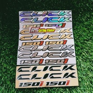 Click 125 cutting sticker, click 150 for vario body