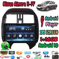 Nissan Almera '11-14 T3 Quad Core 9" IPS Screen Android Player Car Multimedia Waze Youtube Wifi Andriod