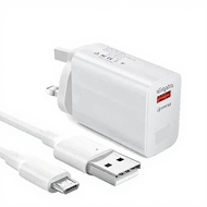 ALIGATO UK Adapter 240W Plug Wall Charging Travel Mobile Phone Charger for USB Interface for OPPO XI