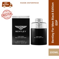 [Original] Bentley For Men Black Edition EDP 100ML For Men