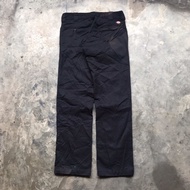 DICKIES 873 SLIM STRAIGHT FIT WORK PANT BLACK