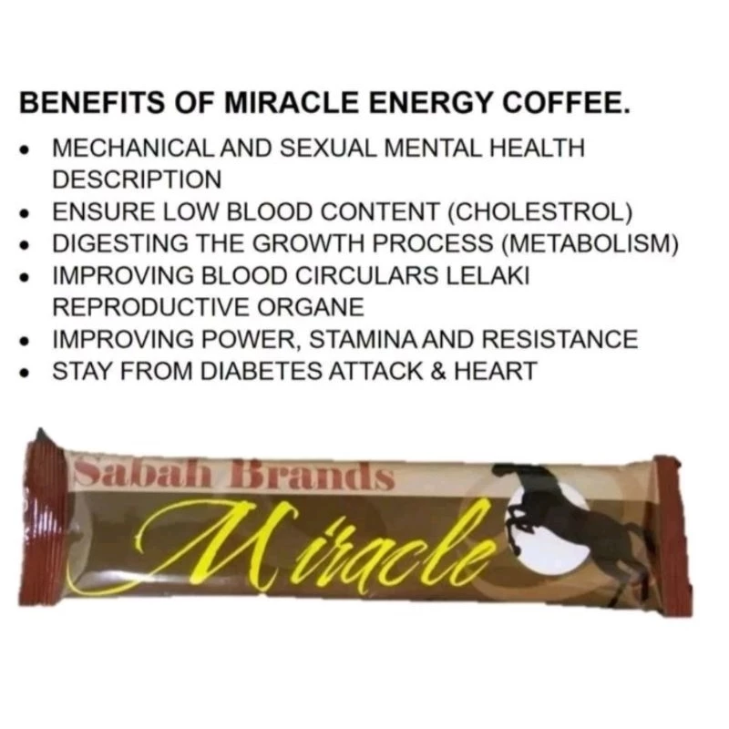 Miracle Sabah Coffee Sabah brand 1 sachet only