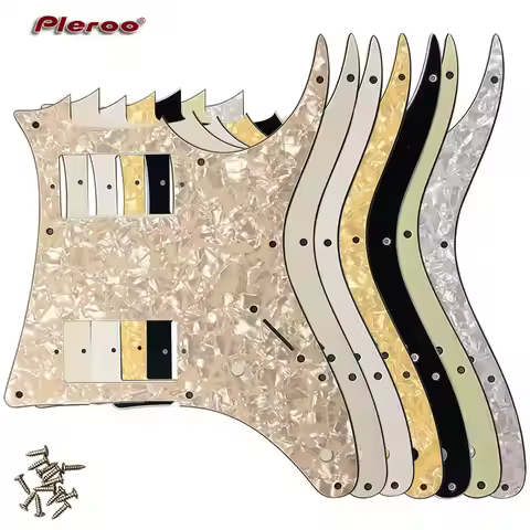 Pleroo Custom Guitar Parts - For MIJ Ibanez GRX20 Outline Guitar Pickguard Humbucker Pickup Scratch 