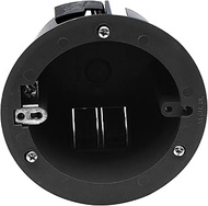 4'' Old Work Round Electrical Box, PVC Old Work Round Electrical Ceiling Box, 18 Cu. in., for Home I