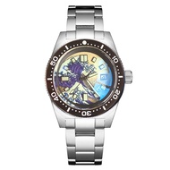 Tandorio 41 มม.62MAS สีดําสีเทา Dial NH35A อัตโนมัติ 300M ดําน้ํานาฬิกาผู้ชายเซรามิค BEZEL สีเขียว L