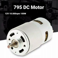 Dynamo 795 DC motor 100 W 12v 10,000RPM axle 5mm with Fan