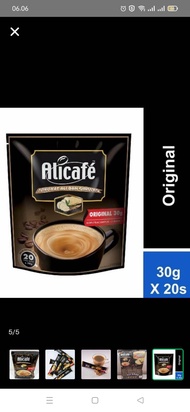 kopi Alicafe Alitea tongkat ali dan gingseng