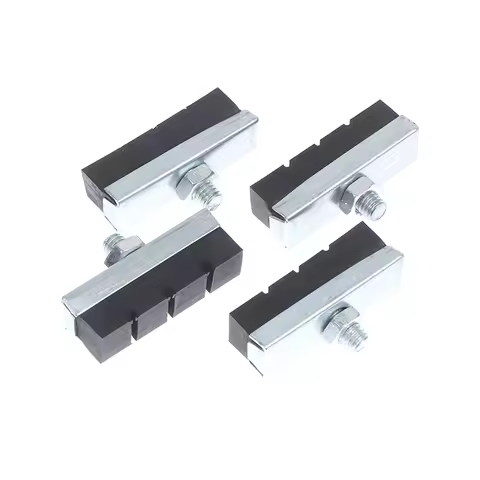 4Pcs Rubber brake pads For Classic Bike Cycle Bicycle Cycling Caliper V-Brake Pads Braking Shoes Hol